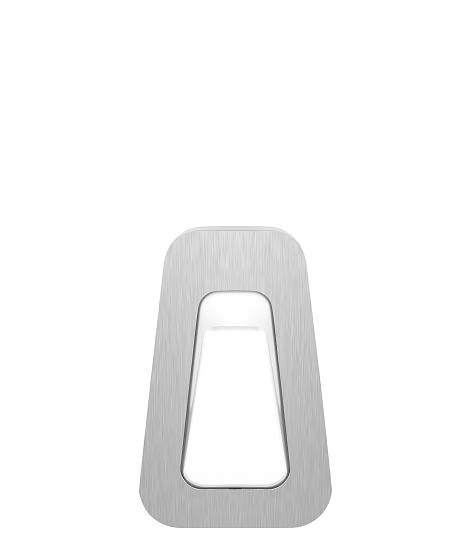 TESA Wasserfester Klebehaken KLEIN – Kunststoff/Metall, 1 kg, Klebestreifen, Weiss, 2er-Set