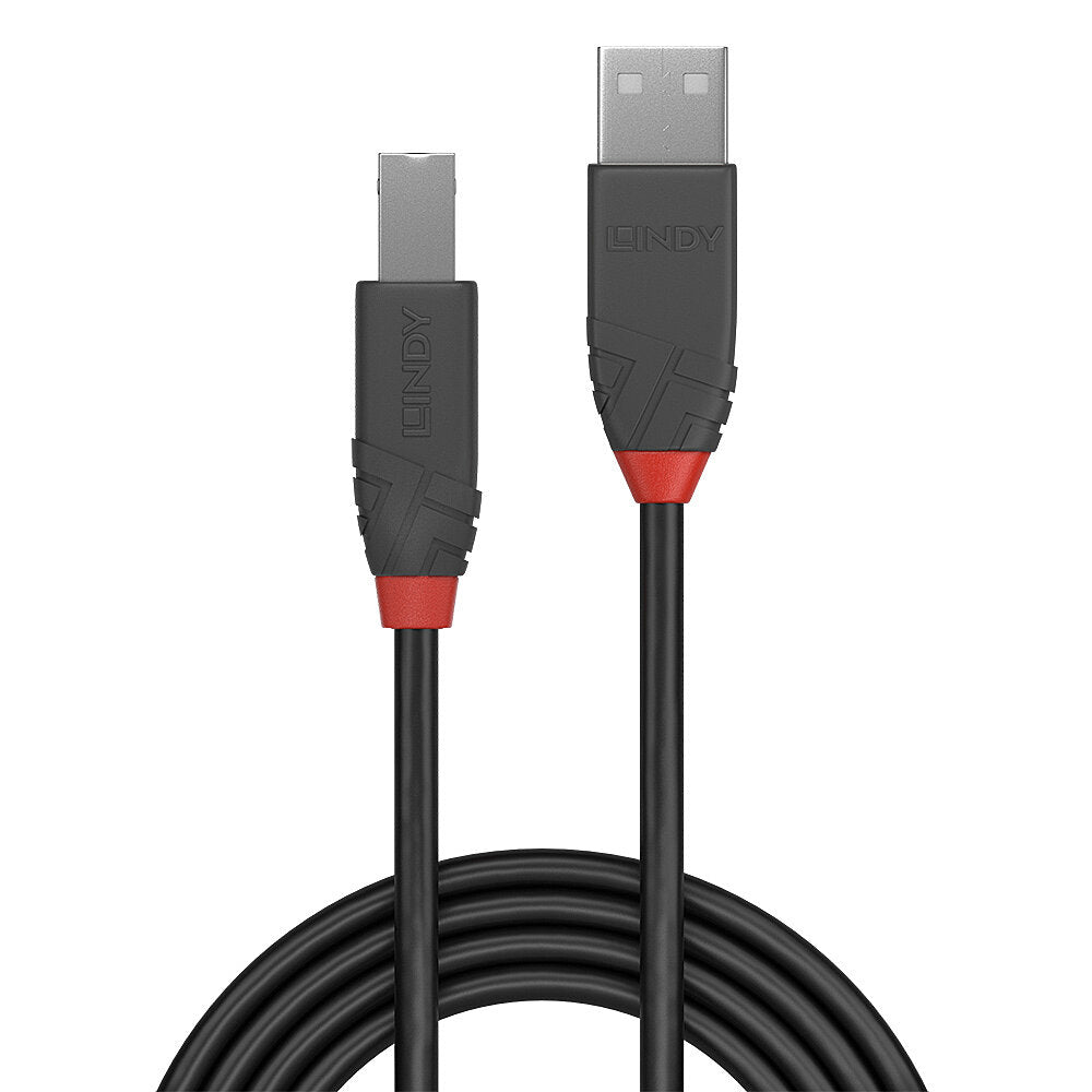 Lindy USB-Kabel, USB-A zu USB-B, 10 m, USB 2.0