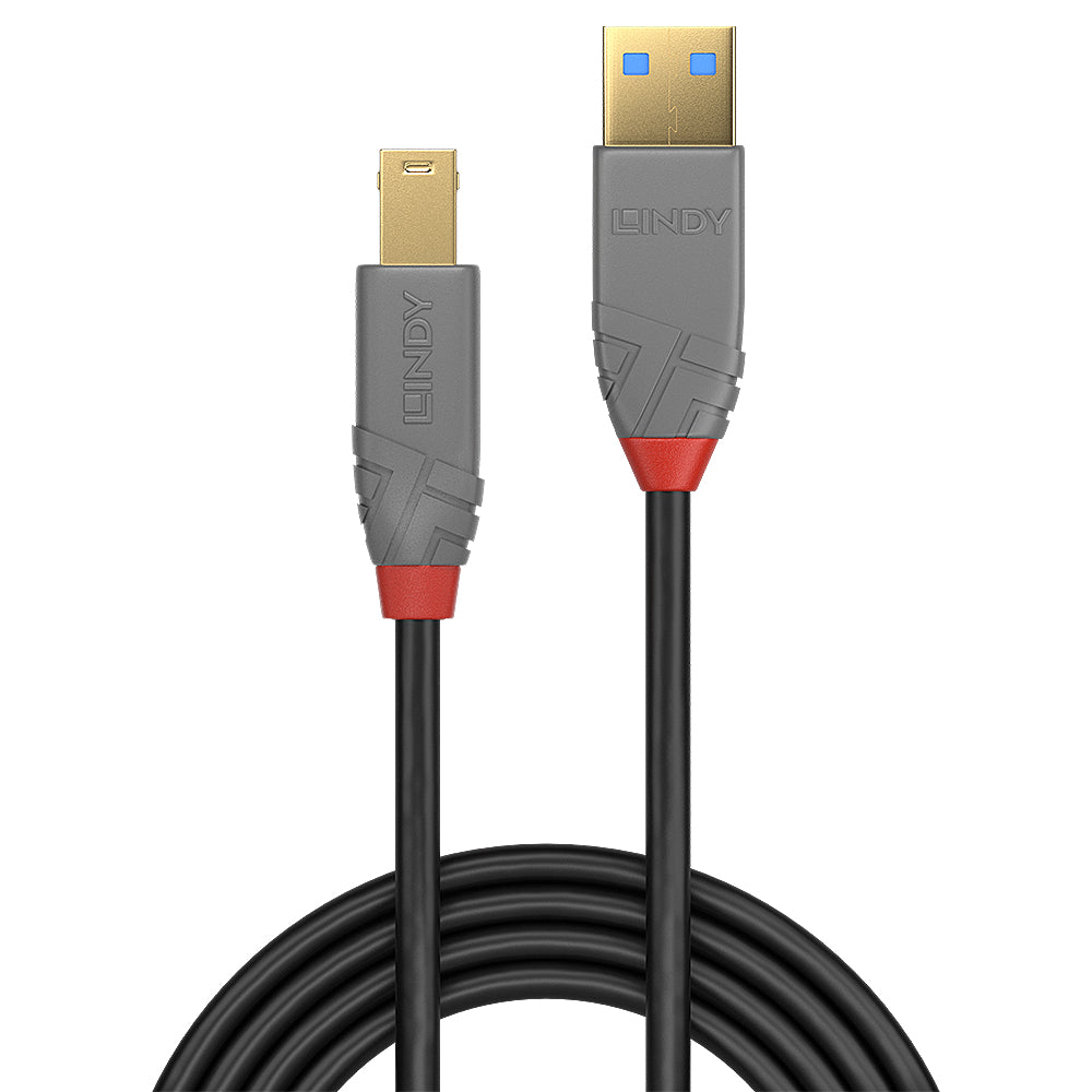 Lindy USB-Kabel, USB-A zu USB-B, 5 m, USB 3