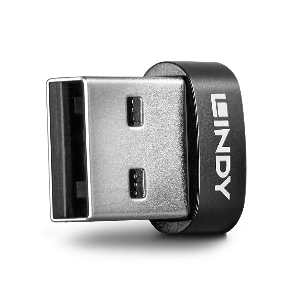 Lindy USB-C (Buchse) auf USB-A (Stecker) Adapter, USB 2.0