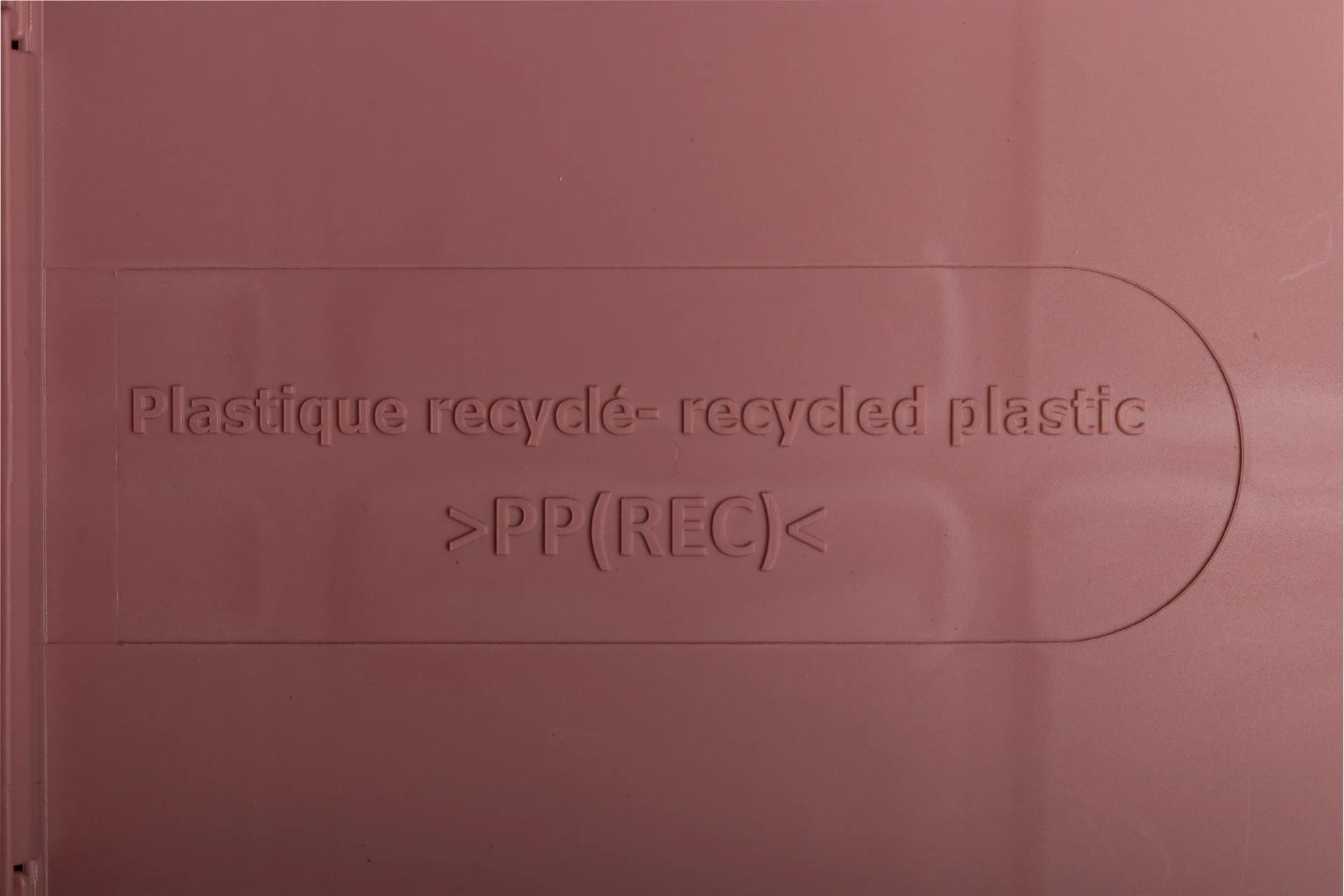 Exacompta Aufbewahrungsbox – Polypropylen – Rosa (stapelbar, mit Griffmulden) – 276 × 120 × 188 mm