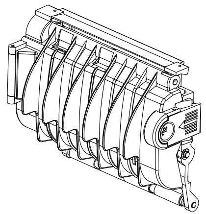 Datamax O'Neil OPT78-2444-01 Halterung, Peel-Mechanismus, Present-Sensor – für I-4206/I-4208/I-4308 und andere