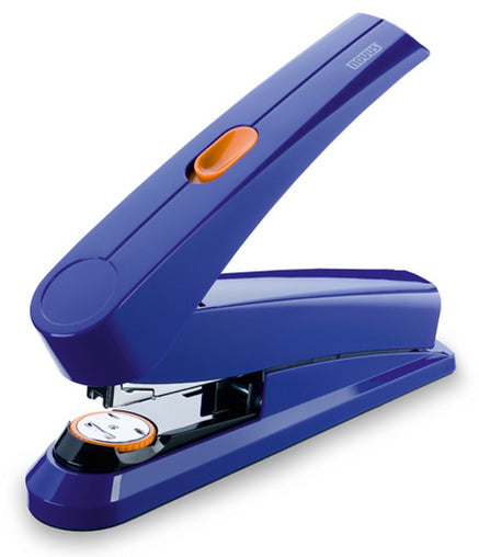 Novus B8FC – Hefter, 50 Blatt, für 24/8, 26/8, Einlegetiefe 65 mm, blau