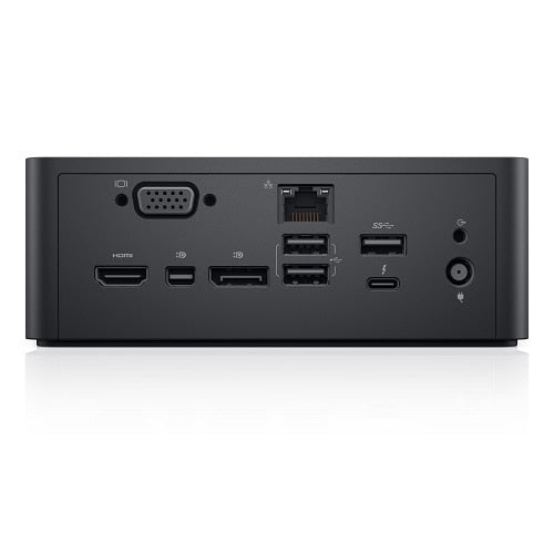 DELL TB18DC Dockingstation – Thunderbolt 3, 2× DP, 1× HDMI, 5× USB-A, 210 W PD, GbE, 3,5 mm Audio