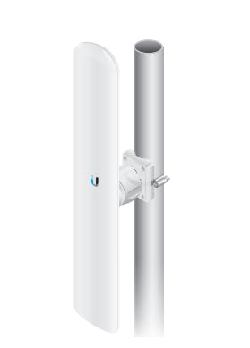 Ubiquiti airMAX LiteBeam AC – MIMO-direktionale Antenne, 5150–5875 MHz, 16 dBi, 1× GbE, PoE, Weiss