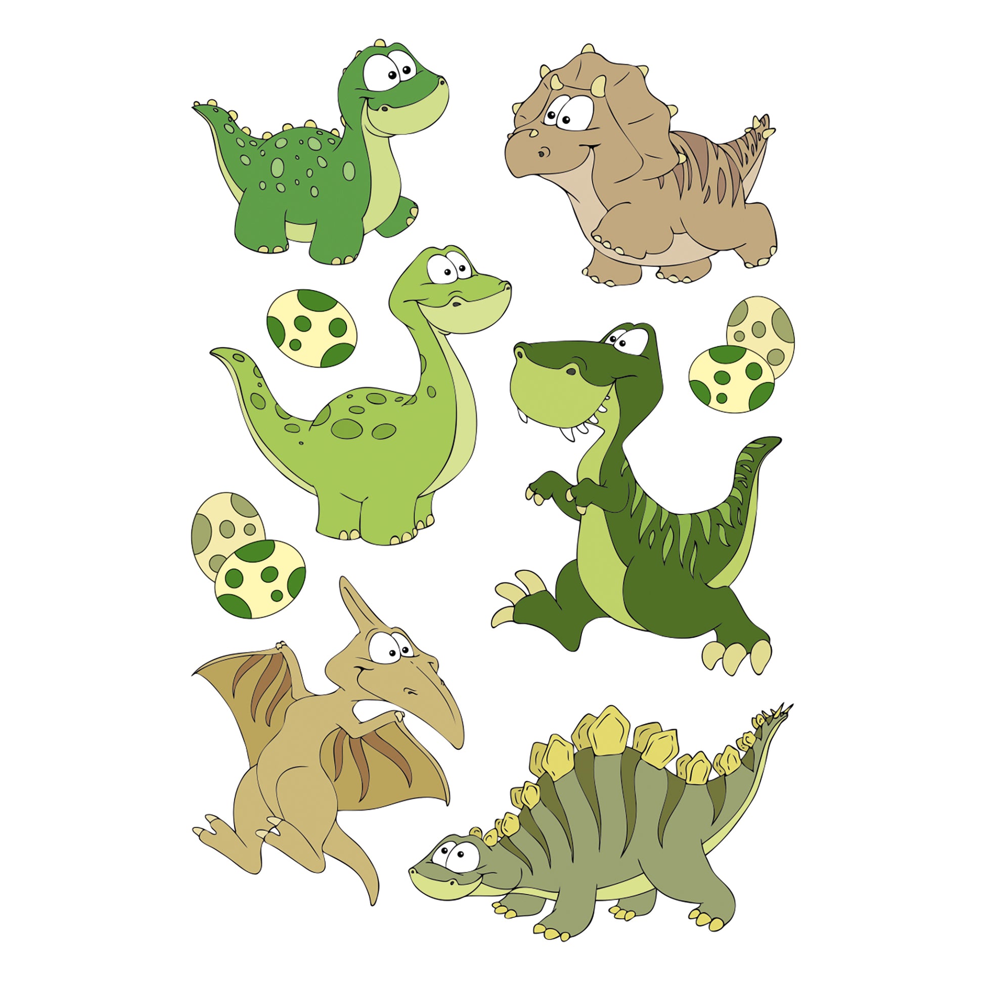 HERMA Schmucketiketten – Dinokinder – 9 Stück – permanent – mehrfarbig – 84 × 120 mm