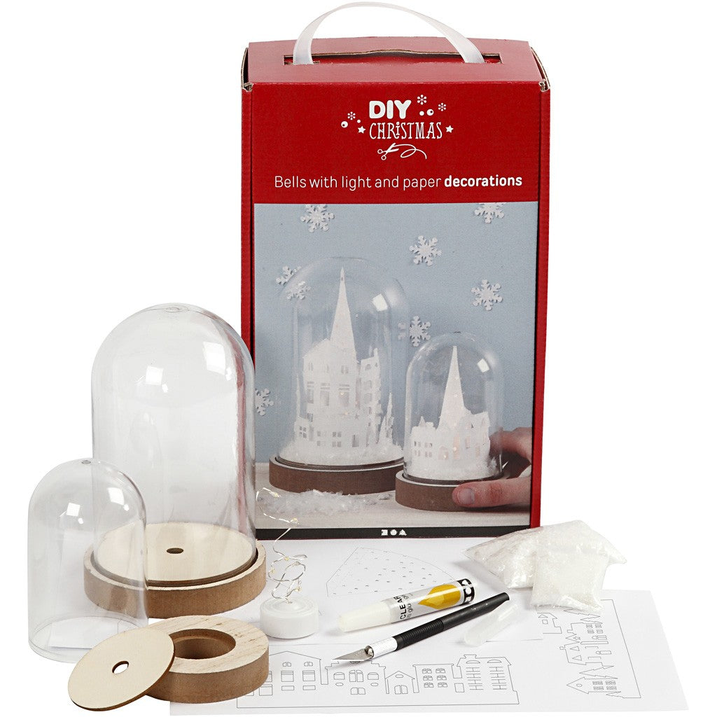 Creativ Company Bastelset Glocken – 2 Kuppeln