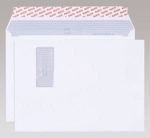 Elco Couvert C4, Fenster rechts, selbstklebend, hochweiss, 90 g/m², Spezial-Laserpapier – 250 Stk.