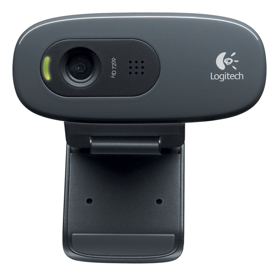 Logitech C270 Webcam – HD 720p, USB 2.0 – Schwarz