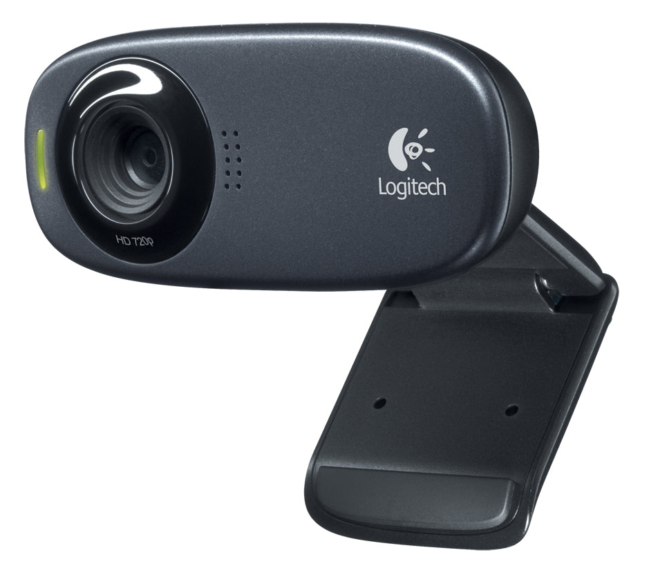 Logitech C310 Webcam – HD 720p, USB – Schwarz