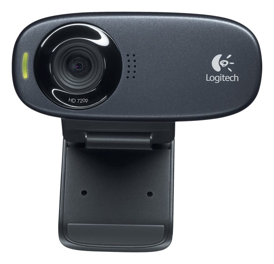 Logitech C310 Webcam – HD 720p, USB – Schwarz