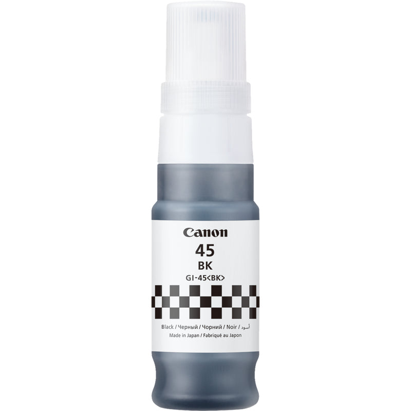 Canon Tintenpatrone GI-45BK, schwarz – für Canon Inkjet-Drucker