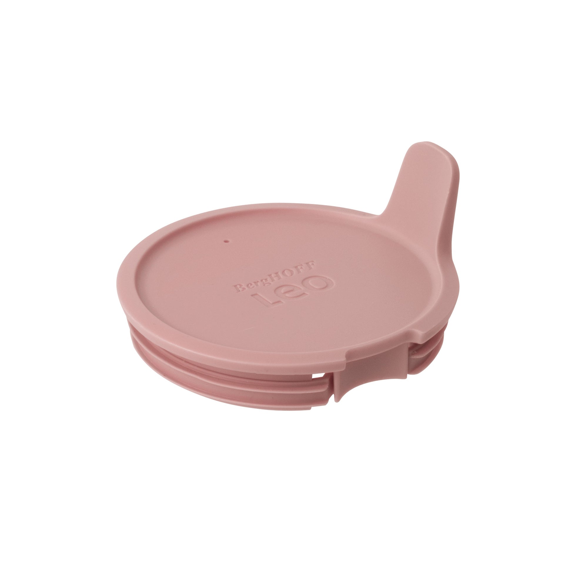 Berghoff Leo Thermobecher 250 ml – Porzellan, Silikondeckel, Rosa