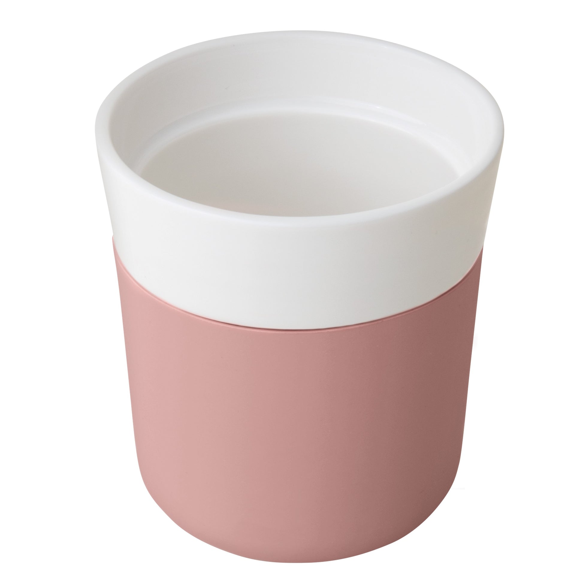 Berghoff Leo Thermobecher 250 ml – Porzellan, Silikondeckel, Rosa