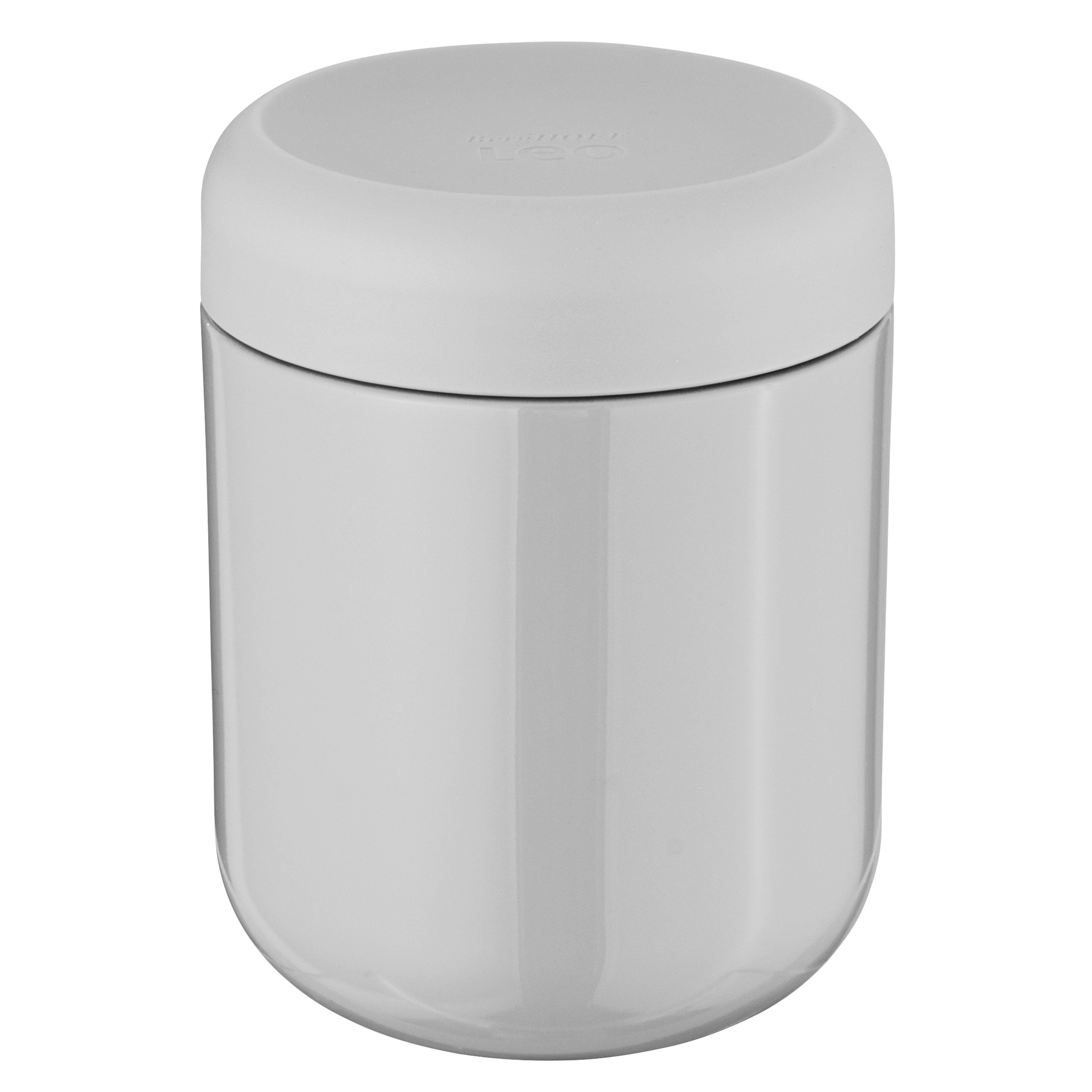 BergHOFF Leo – Vorratsdose 500 ml, Ø 9,5 × 12,5 cm, Edelstahl, Grau