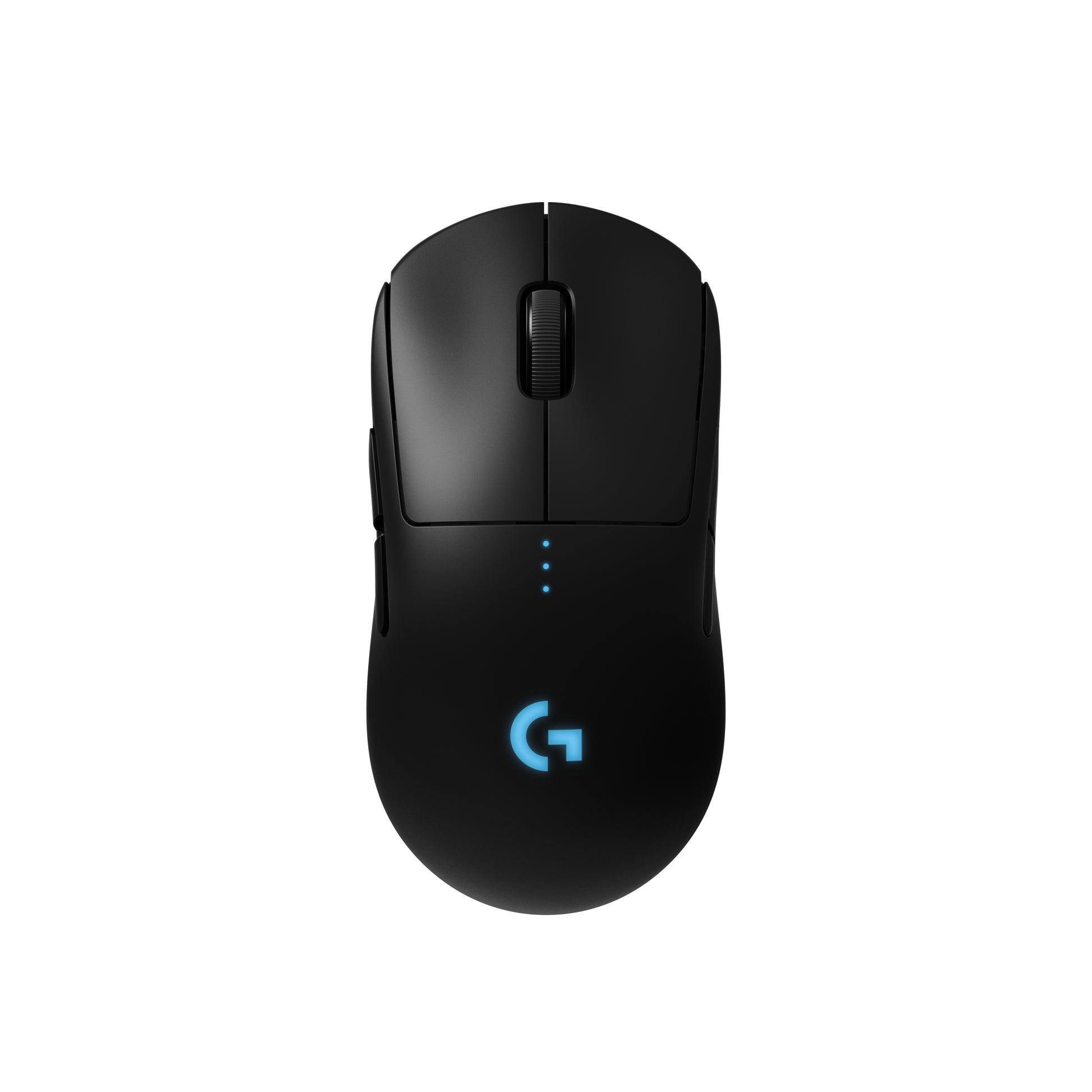 Logitech G PRO Wireless – Gaming-Maus – Kabellos (2,4 GHz), 25600 DPI, beidhändig, Schwarz