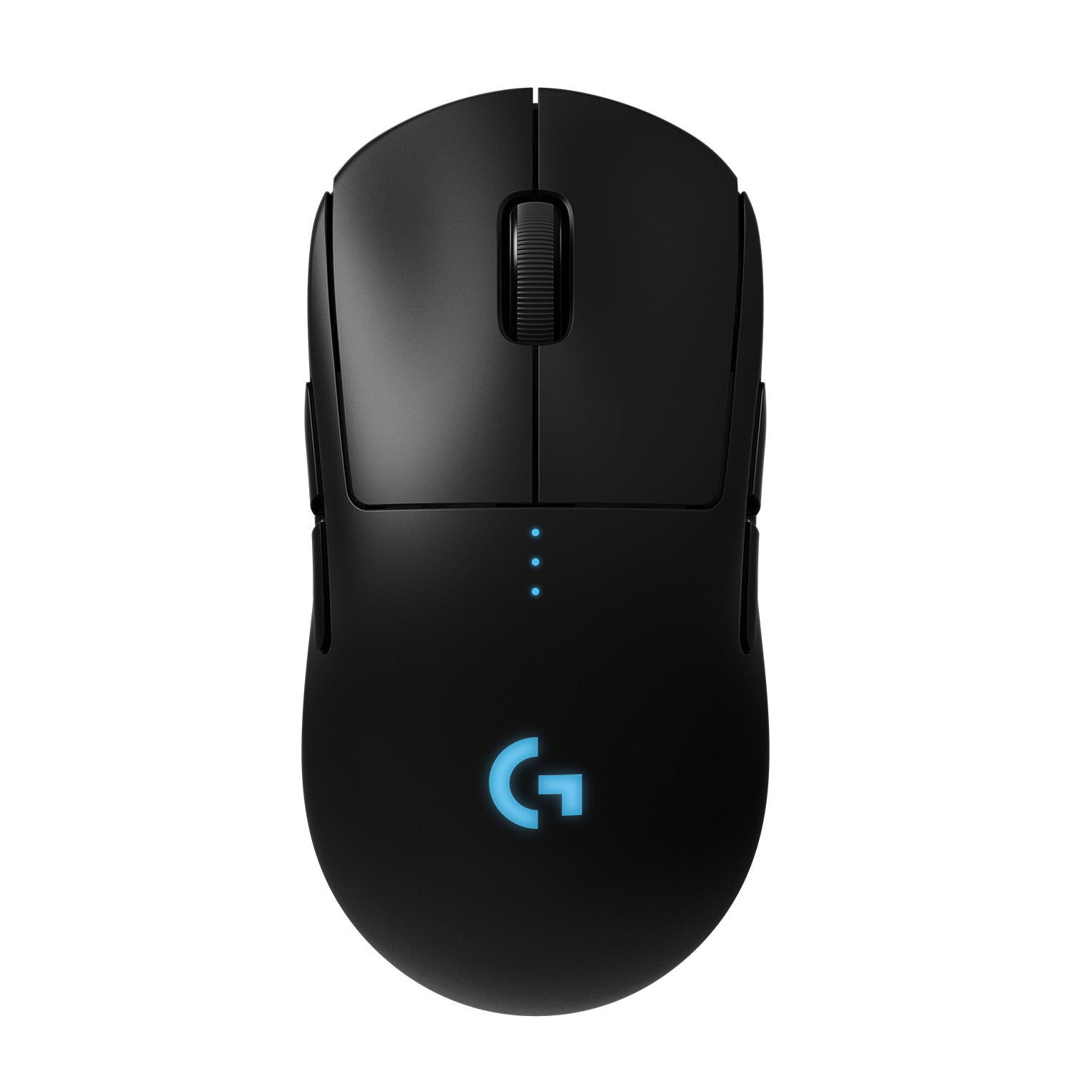 Logitech G PRO Wireless – Gaming-Maus – Kabellos (2,4 GHz), 25600 DPI, beidhändig, Schwarz