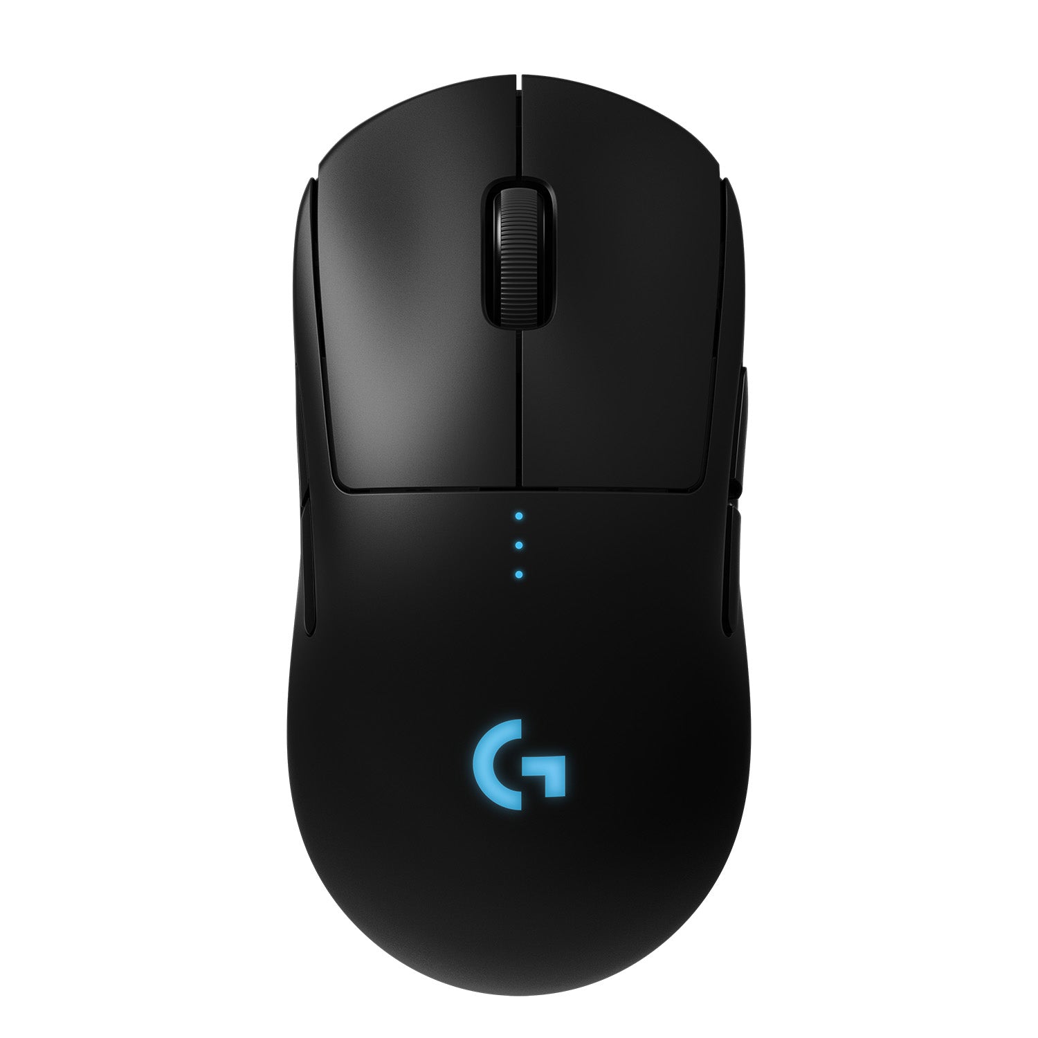 Logitech G PRO Wireless – Gaming-Maus – Kabellos (2,4 GHz), 25600 DPI, beidhändig, Schwarz
