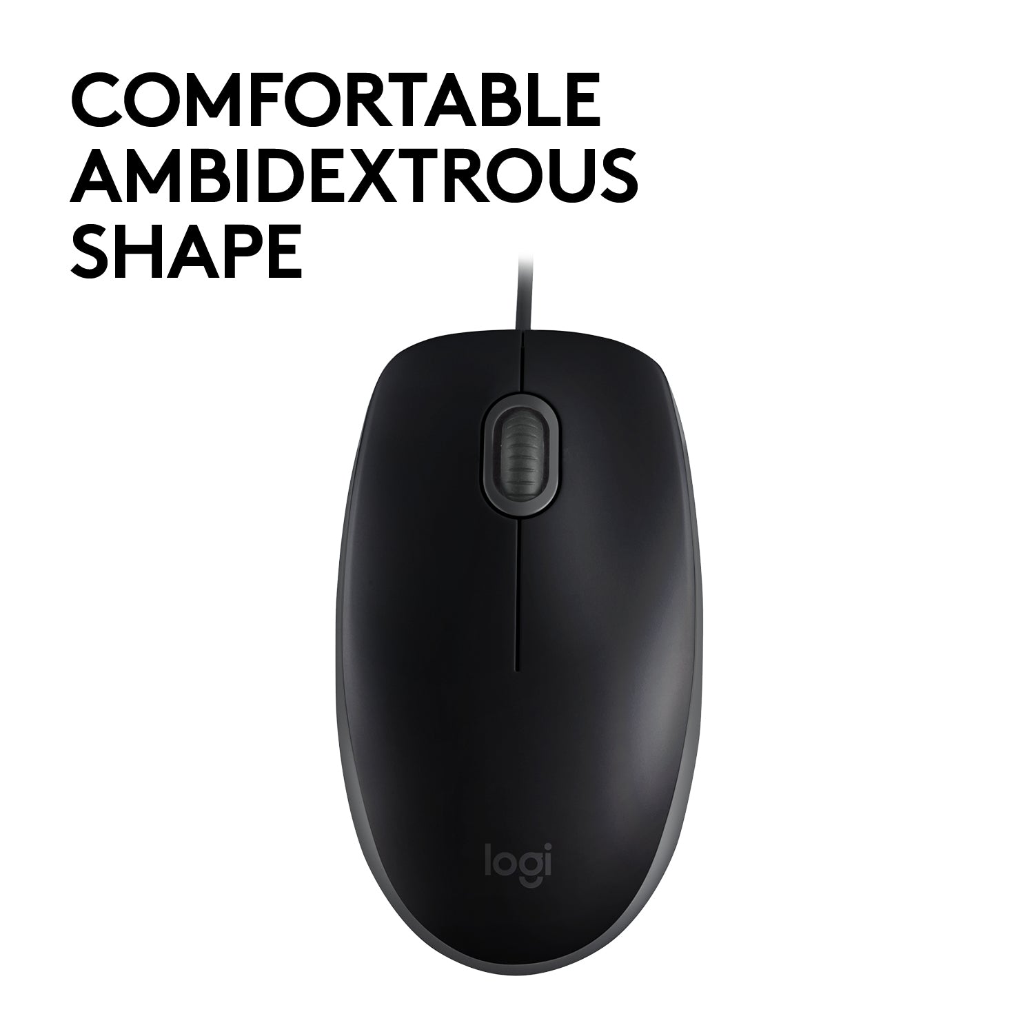 Logitech B110 Silent Maus – Schwarz