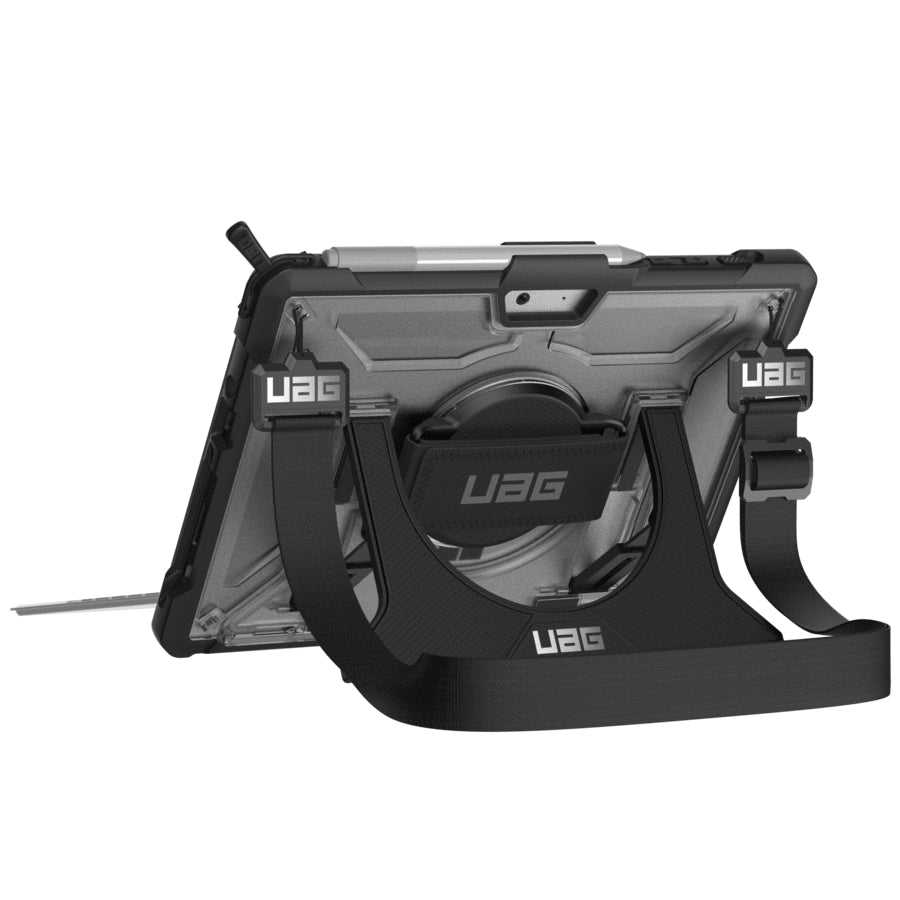 Urban Armor Gear Tablet-Hülle für Microsoft Surface Go 10" (1.–4. Gen.) – Schwarz/Grau
