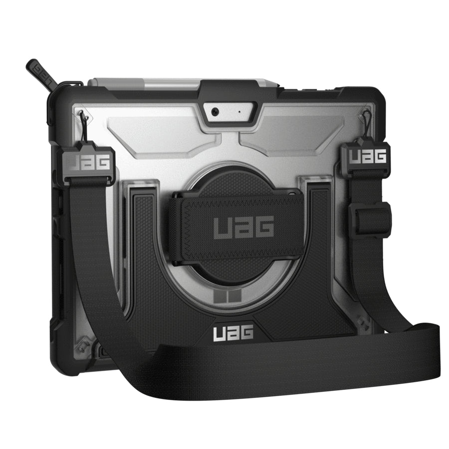 Urban Armor Gear Tablet-Hülle für Microsoft Surface Go 10" (1.–4. Gen.) – Schwarz/Grau