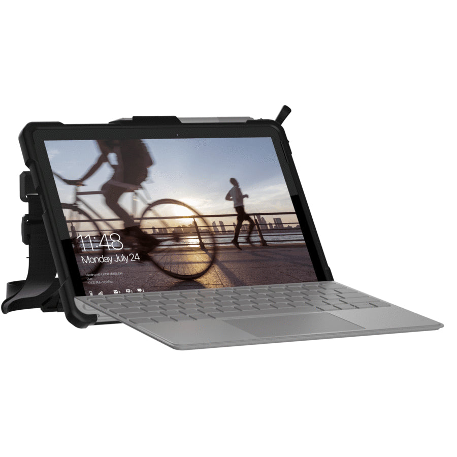 Urban Armor Gear Tablet-Hülle für Microsoft Surface Go 10" (1.–4. Gen.) – Schwarz/Grau