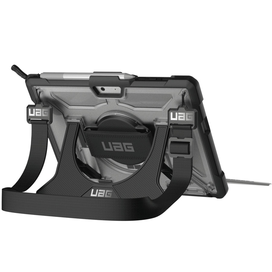 Urban Armor Gear Tablet-Hülle für Microsoft Surface Go 10" (1.–4. Gen.) – Schwarz/Grau