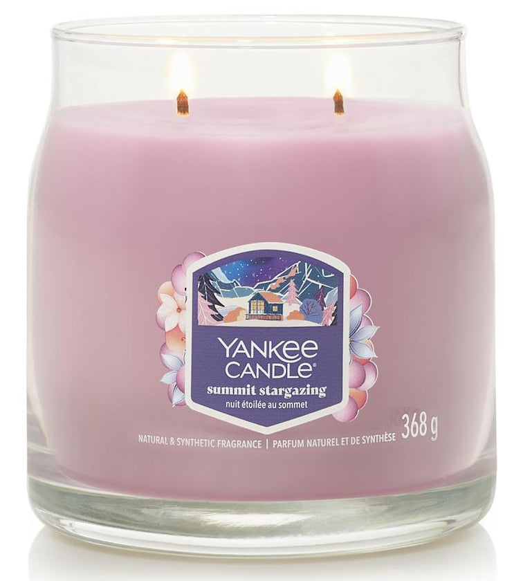 Yankee Candle Summit Stargazing – Duftkerze, Medium Jar, 35–50 h