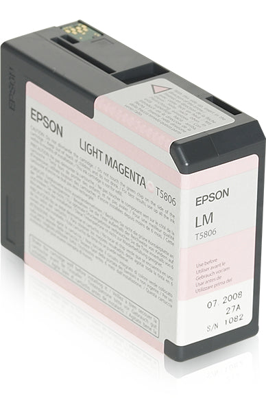 Epson Tintenpatrone T580600, Magenta, 80 ml – für Stylus Pro 3800