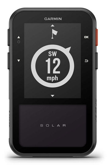Garmin GPS-Handgerät ApproachG20 Solar – für Android, 50 × 100 × 20 mm, Schwarz, Silikon, 70 g