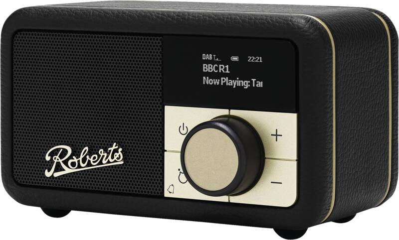 Roberts Radio Roberts Revival Petite 2 – DAB-/Internetradio – DAB+ – Schwarz