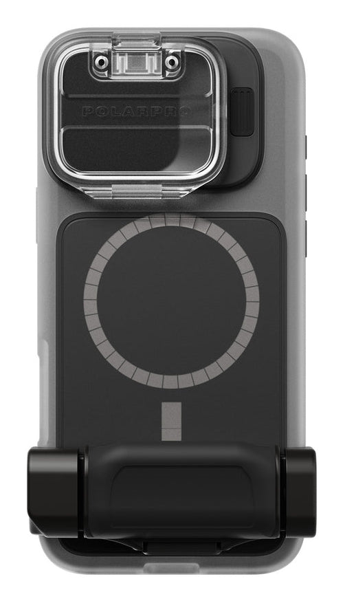PolarPro Backcover – für Apple iPhone 16 Pro Max – transparent – MagSafe-kompatibel, mit Kordel