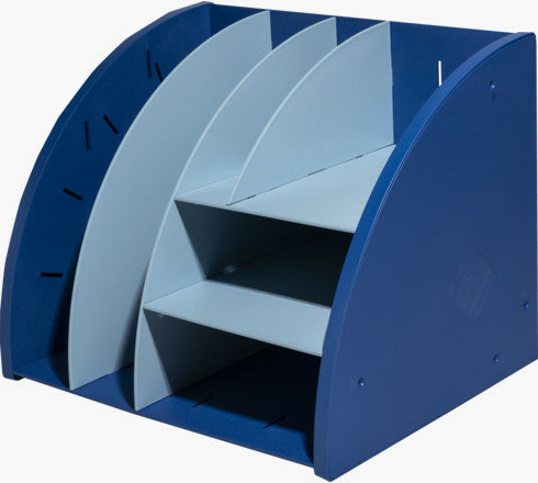 Exacompta Organizer Bee Blue – für ISO-A-Formate A5, A6 – 356 × 282 × 282 mm