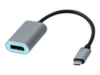 i-tec USB-C (Stecker) auf DisplayPort (Buchse) Adapter, 4K@60 Hz, Metallgehäuse, für Thunderbolt 3