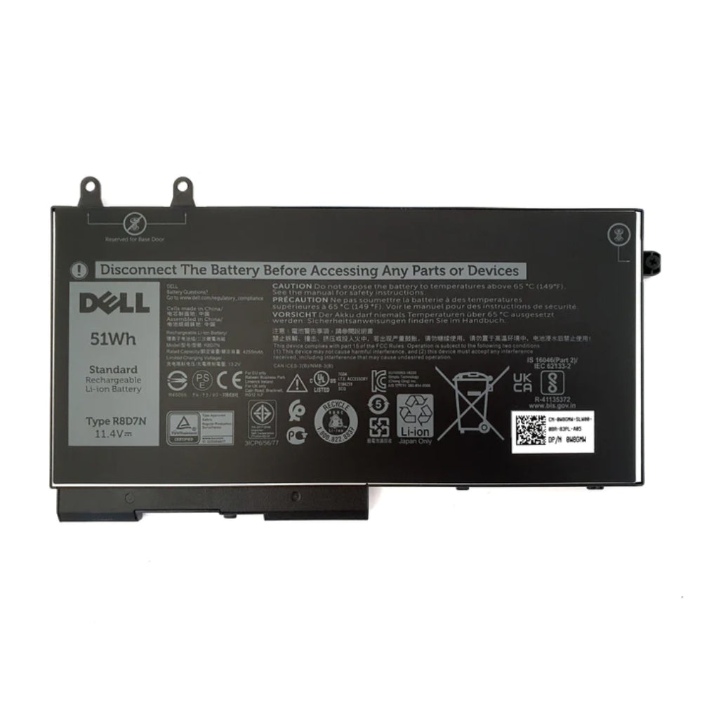 Origin Storage Notebook-Akku – für Dell Notebooks – 48,5 Wh, 11,4 V (Li-Ion)