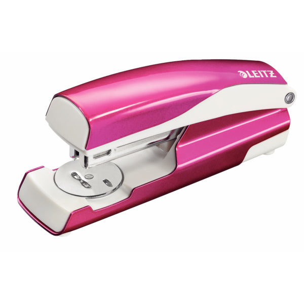 Leitz NeXXt 5502 WOW – Hefter, 30 Blatt, für 24/6, 26/6, Oberlademechanik, integrierter Heftklammernentferner