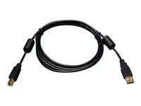 Tripp Lite USB-A auf USB-B Kabel – USB 2.0 (480 Mbit/s) – 1,83 m – Ferritperle, Goldkontakte – Schwarz