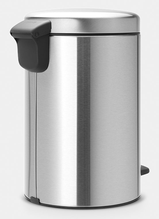 Brabantia NewIcon Treteimer – 12 l – Edelstahl, rund – Soft-Close