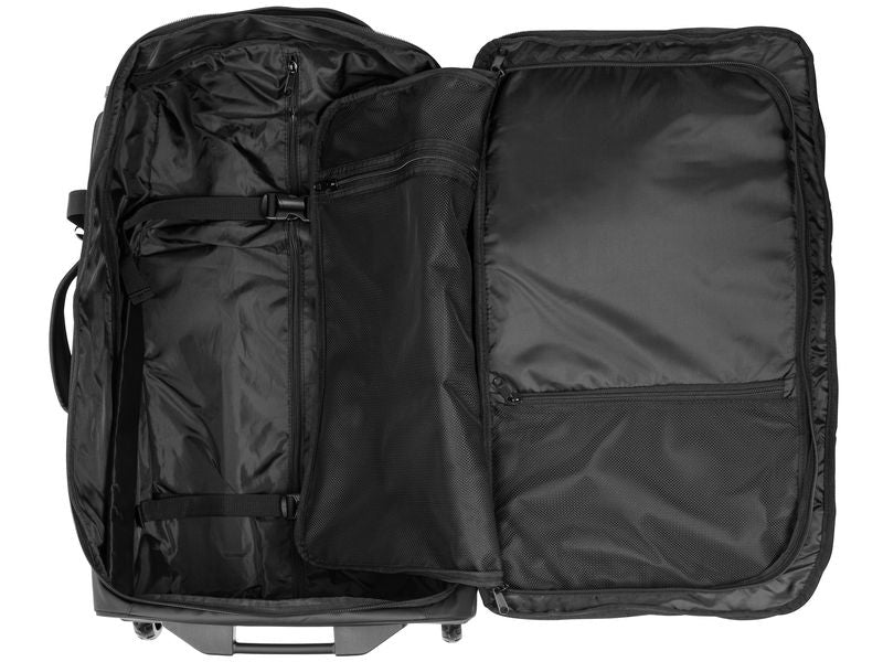 KOOR Trolley JIIBS 70 – 70 l, Weichschale, 2 Rollen, Schwarz, 36 × 63 × 27 cm
