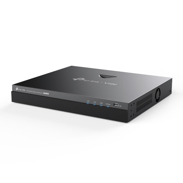 TP-Link VIGI NVR2016H-16MP – 19" Rackmount/Tower – 16 Kanäle – 4K HDMI – 16× PoE (140 W)