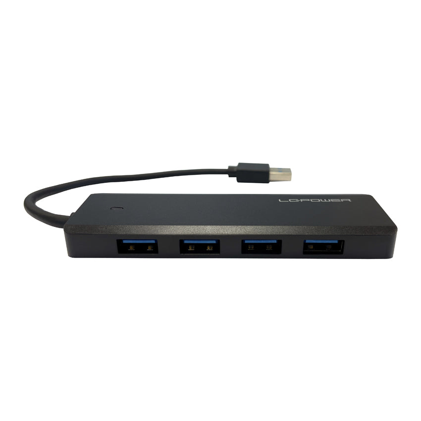 LC-Power LC-HUB-U3-4-V2 USB-Hub – USB-A, 4× USB-A, 1× USB-C