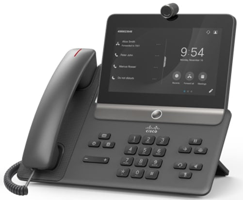 Cisco 8875 Videotelefon – Schwarz