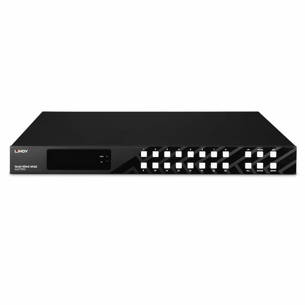 Lindy HDMI-Matrix 16×16, 4K 60 Hz