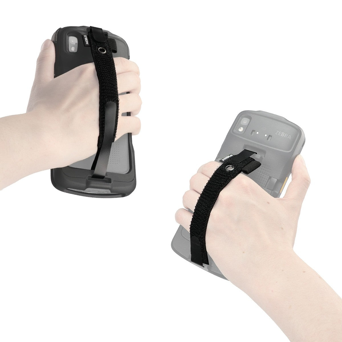 Mobilis Handschlaufe mit Stifthalter – für Protech – Schwarz