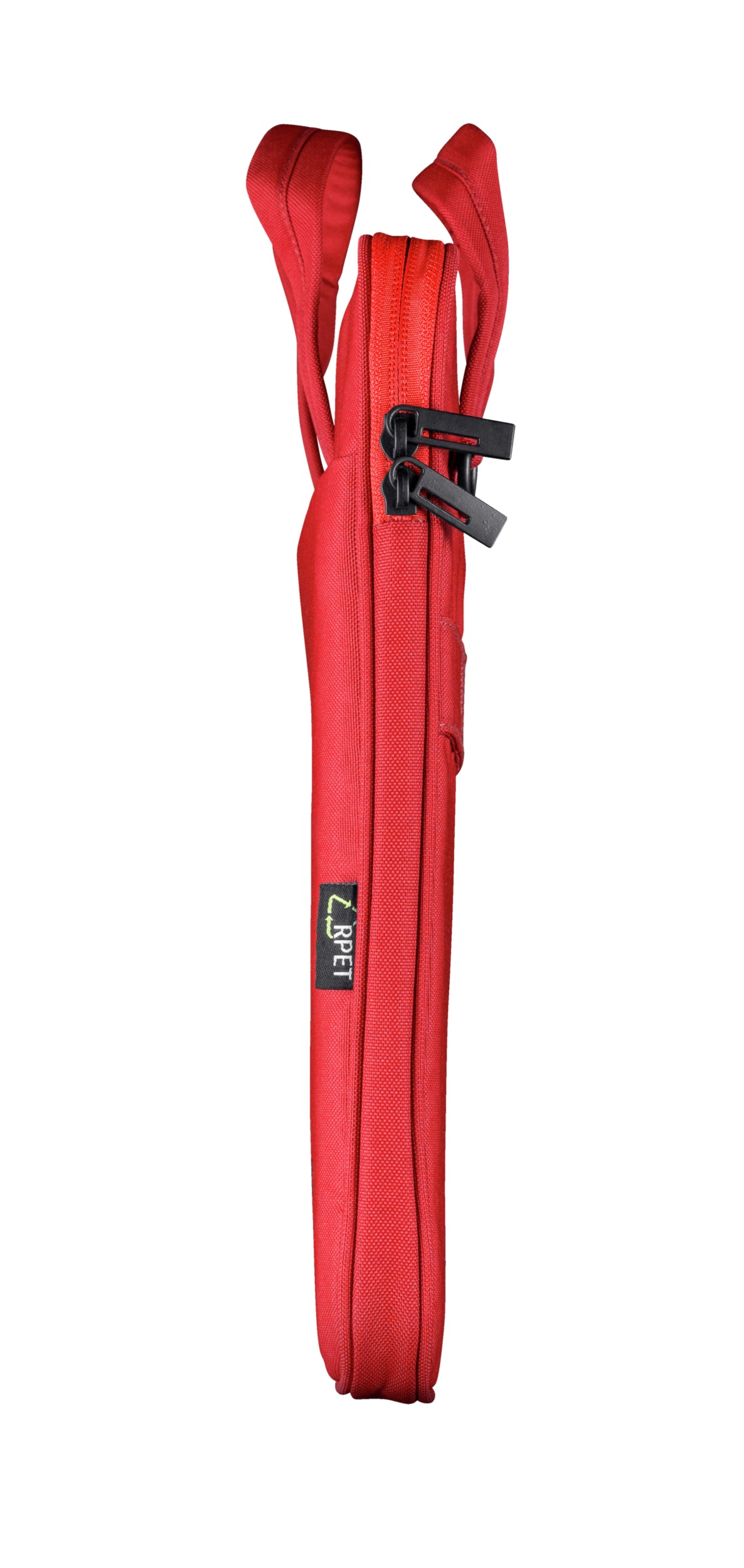 Trust Notebook-Tasche für Notebooks bis 16" – Aus recyceltem PET, Trolley-Band – Rot