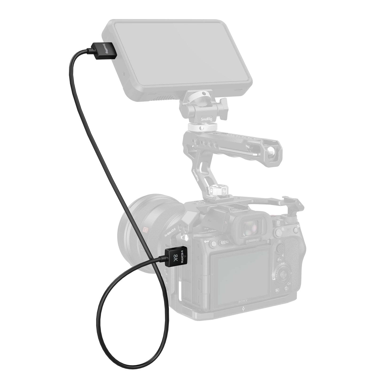 SmallRig HDMI Kabel HDMI 2.1 8K 60 Hz – 1 m