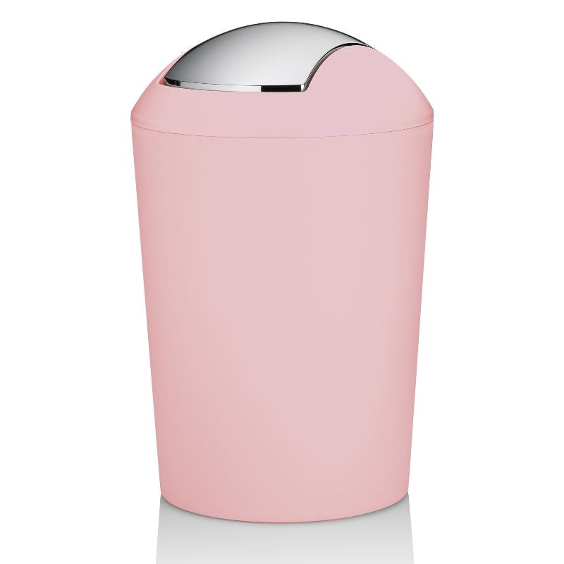 Kela Kosmetikeimer Marta – 1,7 l – Kunststoff, rund – altrosa