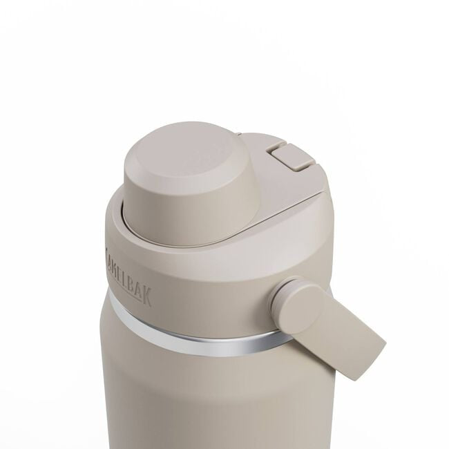 CamelBak Thrive Chug V.I. Isolierflasche 750 ml – doppelwandig, Edelstahl, Steinfarbe