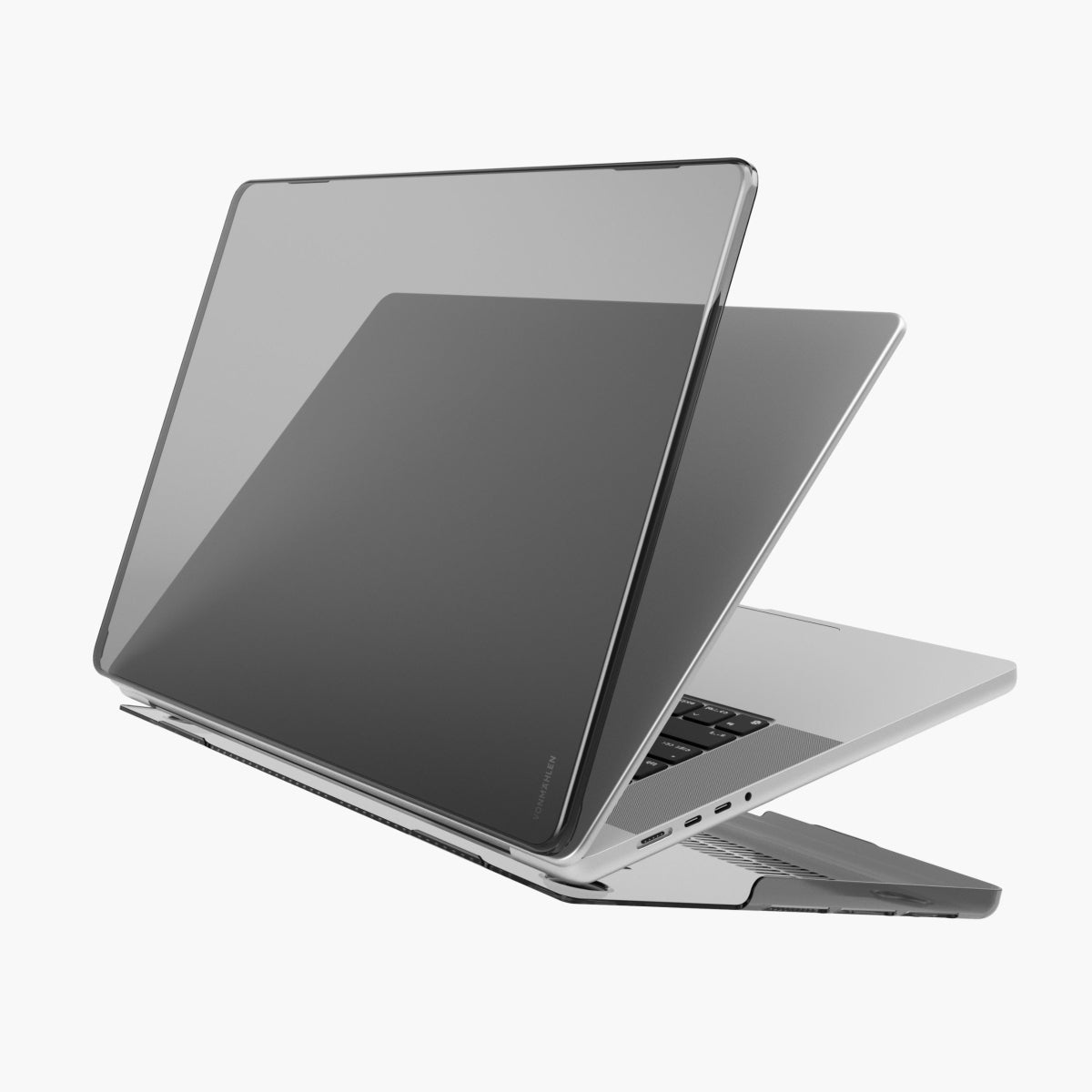 Vonmählen Notebook-Schutzhülle für MacBook Air 13" – Transparent/Schwarz