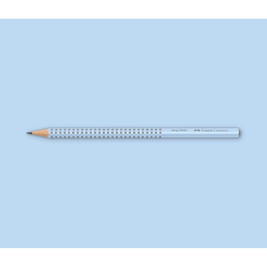 Faber-Castell Grip 2001 Bleistift B, dreikantig, blau